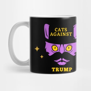 Funny Cats Anti-Trump - Cats Against Trump Mug